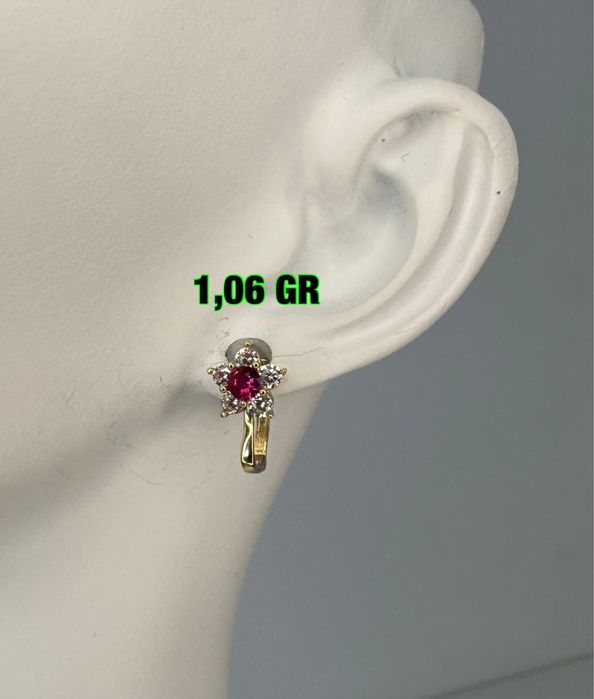 Cercei aur 14 k superbi noi