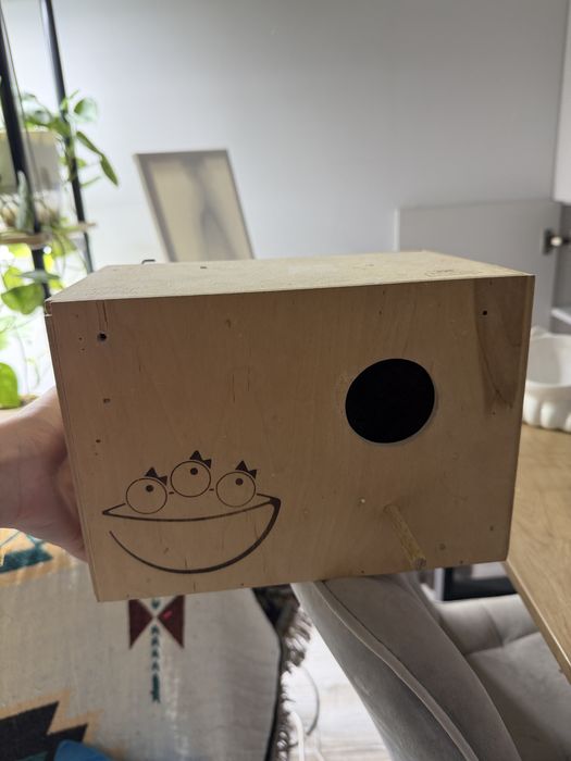 Гнездо домик для попугаев