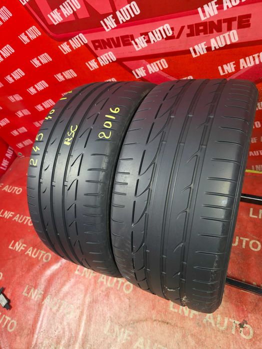 Anvelope de VARA - 245/40/17 - BRIDGESTONE - 5.6 MM - DOT 2016 RFT !