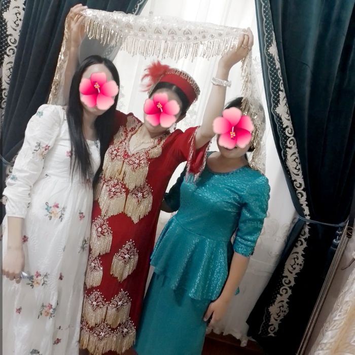 Kelinlar uchun ajoyib toshli ko'ylak