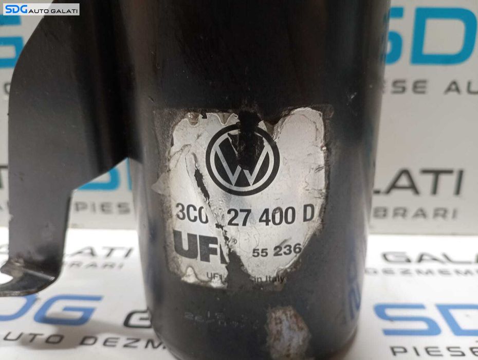 Suport Corp Carcasa Filtru Combustibil Motorina Skoda Superb 2 1.6 TDI 2008 - 2015 Cod 3C0127400D 1K0127399CL [M4232]
