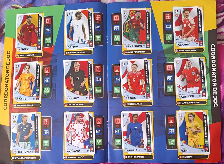Vând album complet UEFA 2024