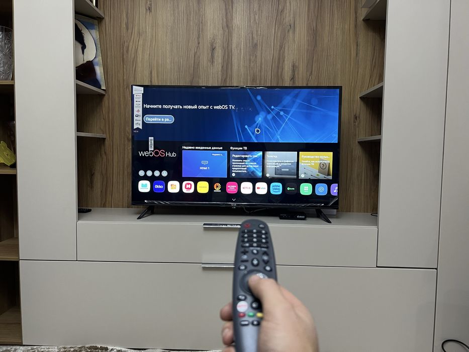 LG Телевизор 109 см Оригинал Smart tv