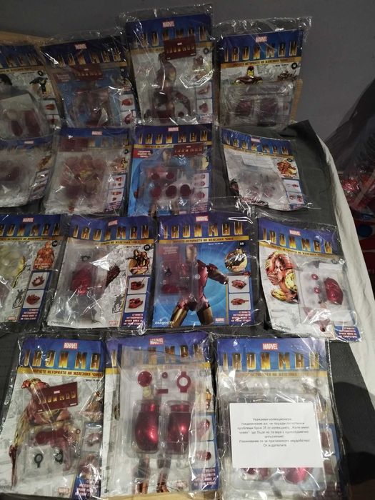 Деагостини Железния човек (лимитирана серия) брой 1 до 34(без 23)Нови!