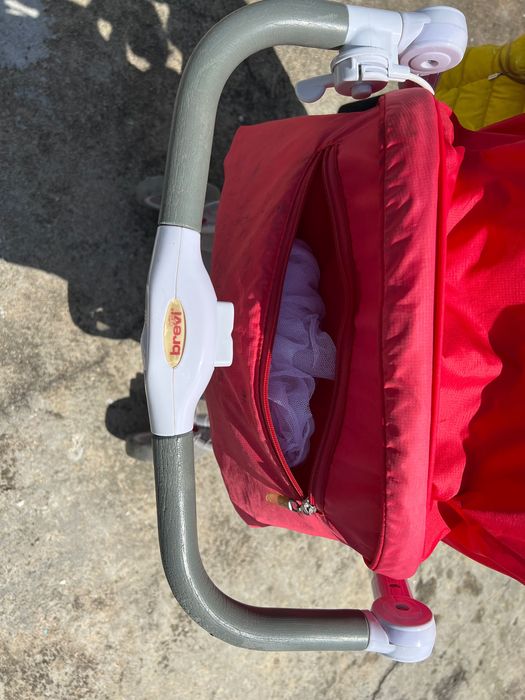 BREVI Комбинирана количка VERSO ЧЕРВЕН
