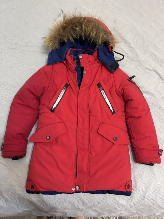 Зимний пуховик на рост 128 см