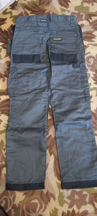 Pantaloni de lucru Dunlop On-Site Work Trousers, Noi cu etichetă, Mărimea S (W30 L32)