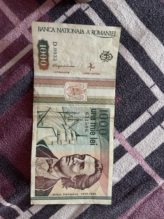 Bacnote vechi romanesti