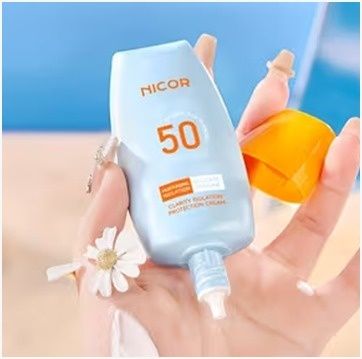 SPF крем NICOR 50+ для всех типов кожи, 50 мл