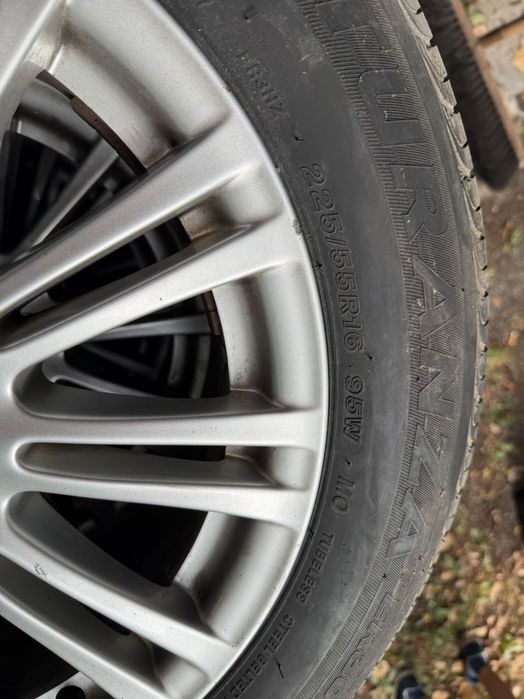 4 бр. алуминиеви джанти Mercedes с летни гуми 225/55 R16