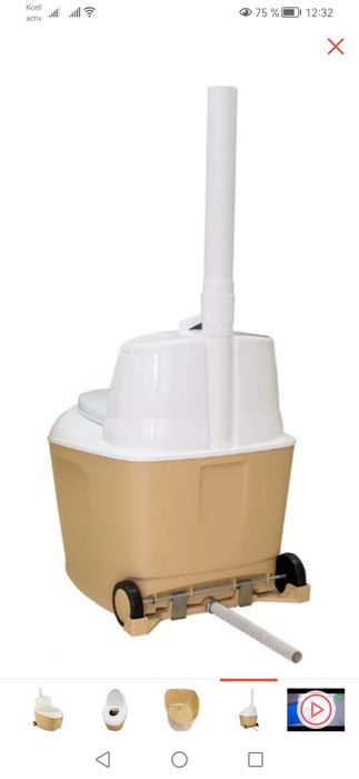 Торфяной био туалет