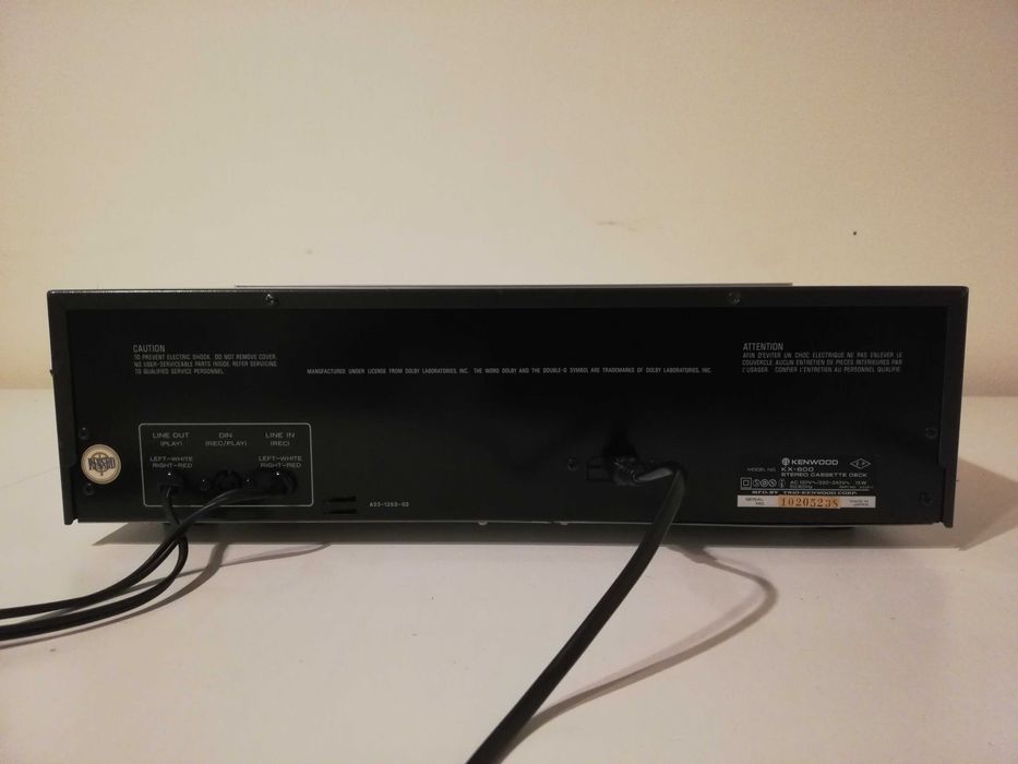 Stereo Cassette Deck KENWOOD model KX-600 - Vintage/Japan/RAR