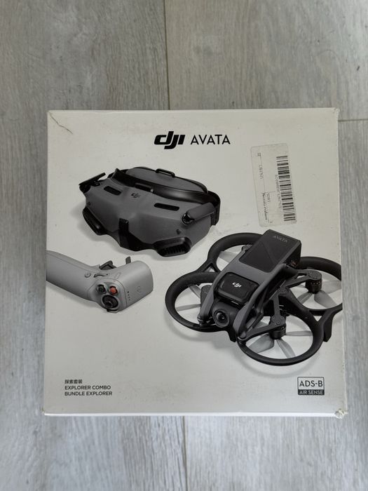 Resigilat: Drona Dji Avata Explorer Combo, full box, 2 ani garantie