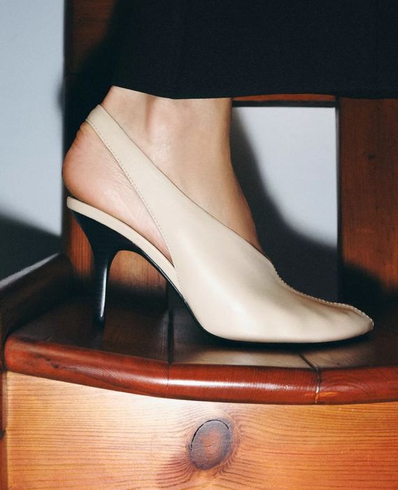 Туфли Zara 38р кожа