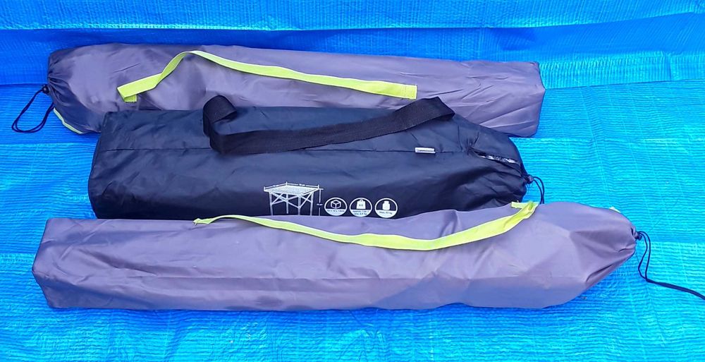 Masa pliabila din Aluminiu cu 2 scaune pliabile pentru camping, picnic