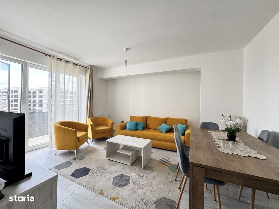 De închiriat apartament 3 camere, Maurer Residence, zona Coresi — fotografia 1