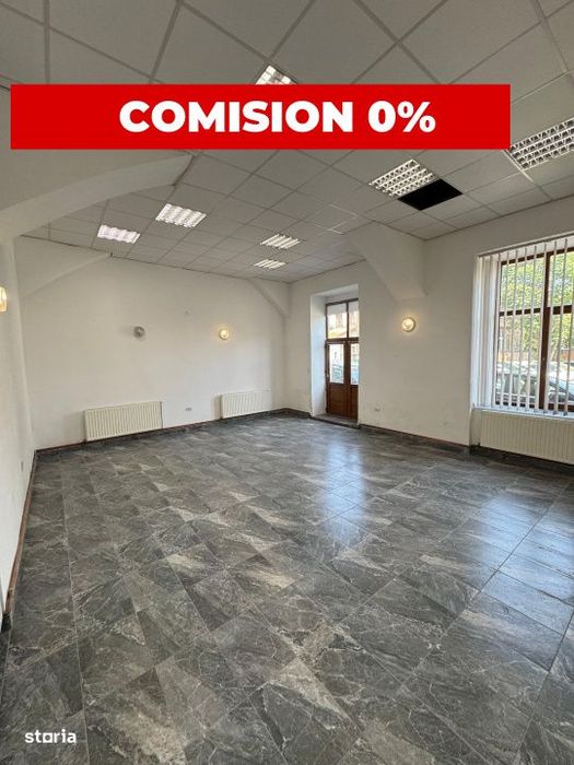 Spatiu comercial Ultracentral stradal,73mp, curte, cu posibilitate ext