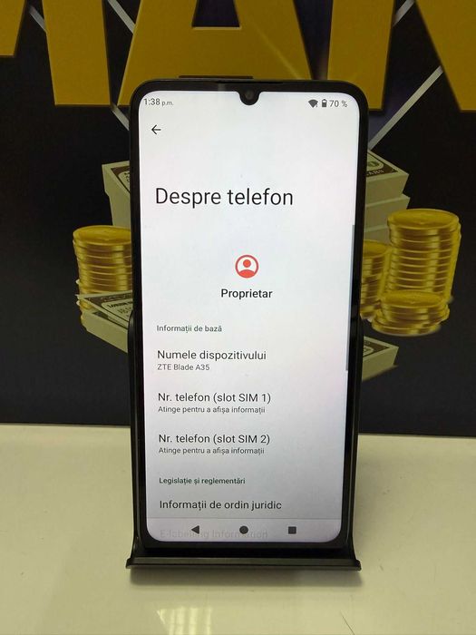 Zte Blade  A35 64Gb Duos Black AGP Amanet Cod 3629