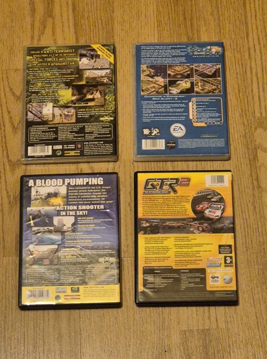 Jocuri Retro Colectie PC Comanche, Delta Force, GTR, Red Alert