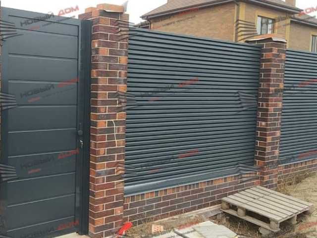 Забор жалюзи еврозабор