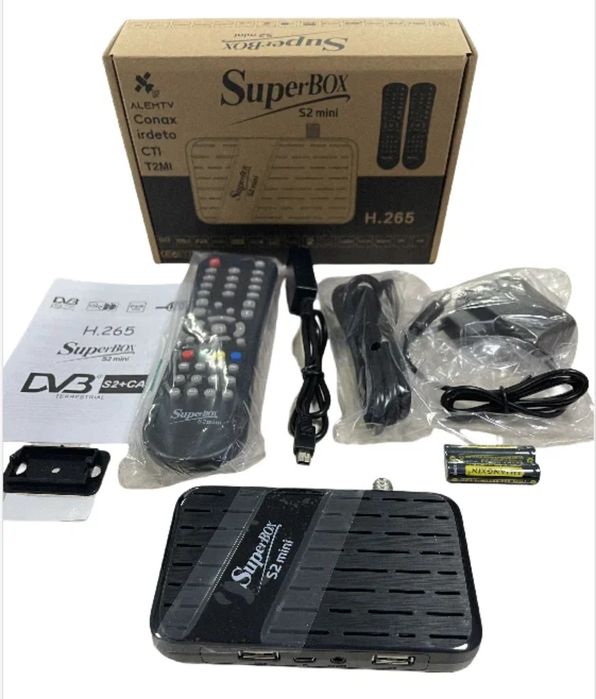 Спутниковый Тюнер Superbox S2Mini Conax Irdeto Cti+ Бесплатный Шаринг