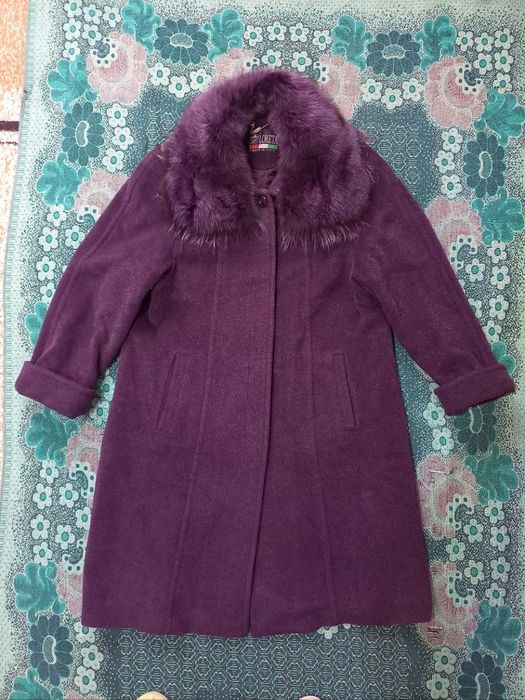 Женское пальто, ангорка