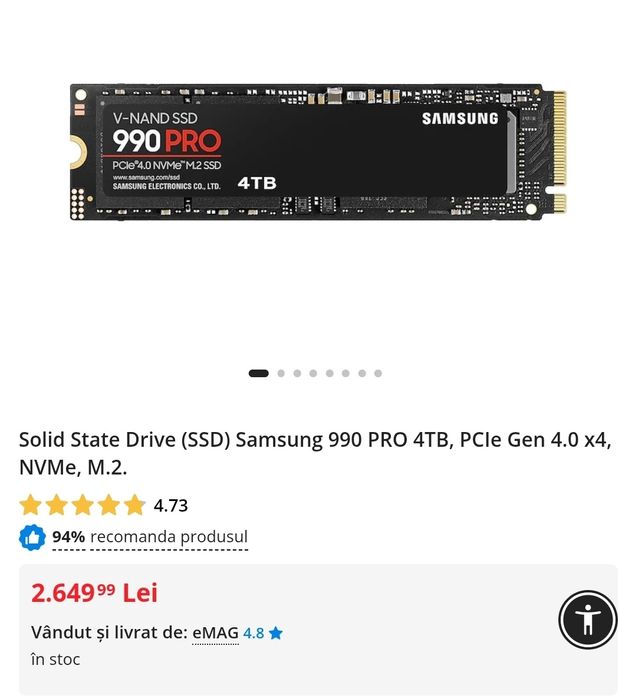 Samsung ssd 990pro 4tb