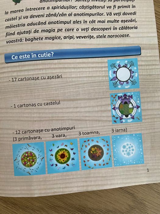 Joc de masa - Sezonia