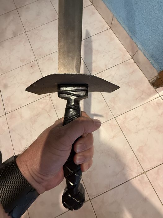 Sabie decorativa stil medieval lama metalica pentru colectie