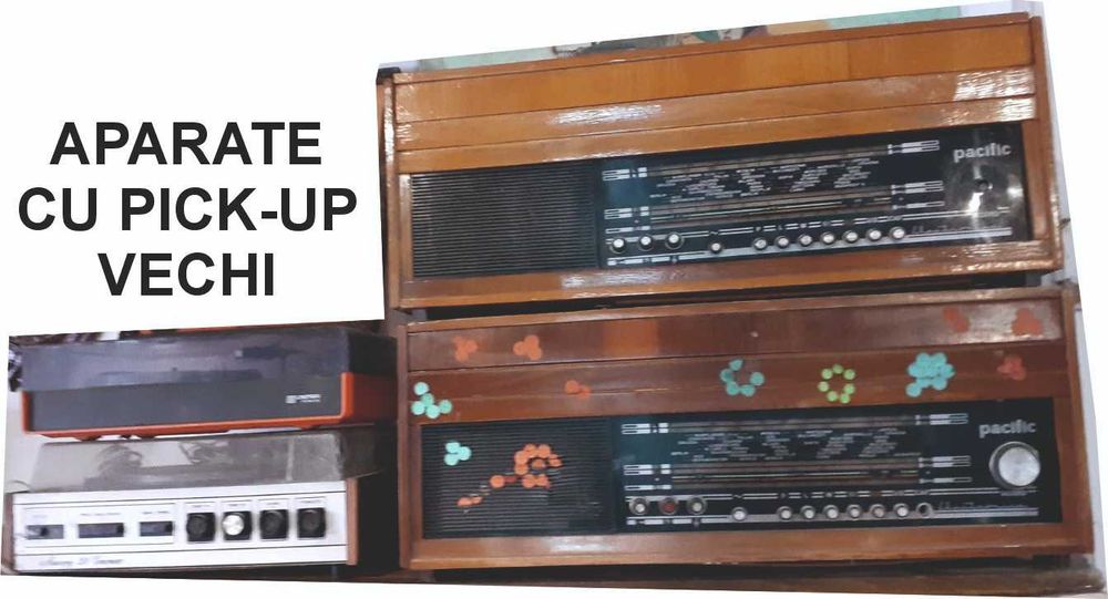 Aparate de radio vechi cu pick-up