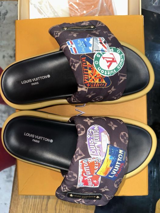 Дамски чехли Louis Vitton