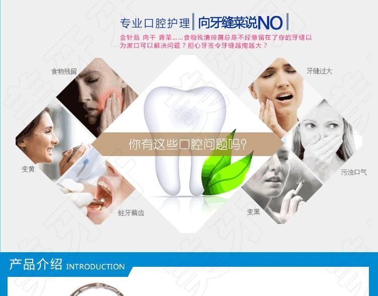 Зубная нить, тонкая, со вкусом мяты, 15 м оптом