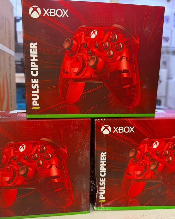 Джойстик xbox pulse chiper/красный controller/gamepad