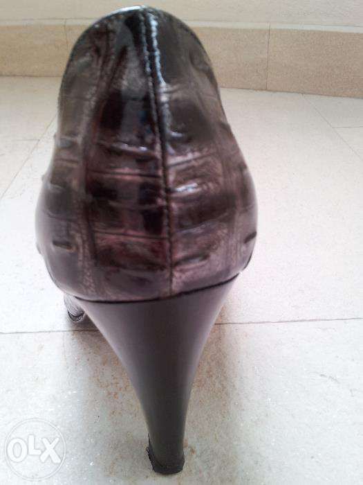 Manas Pantof deosebit negru-gri (lucrat manual)