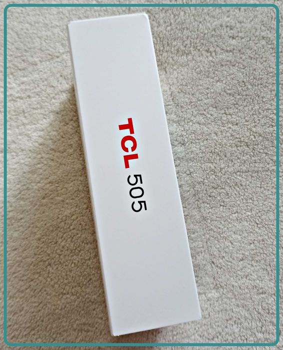 НЕразпечатван ! ЧИСТО НОВ с гаранция - Смартфон GSM TCL 505 SPACE GRAY