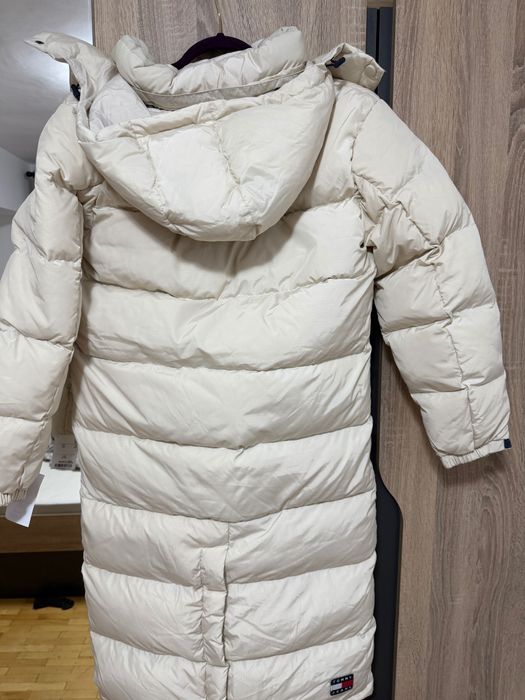 Geacă Tommy Hilfiger Alaska Puffer damă – mărimea XXS, nouă , fulgi