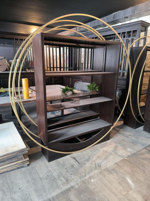 Перегородка декоративный стеллаж