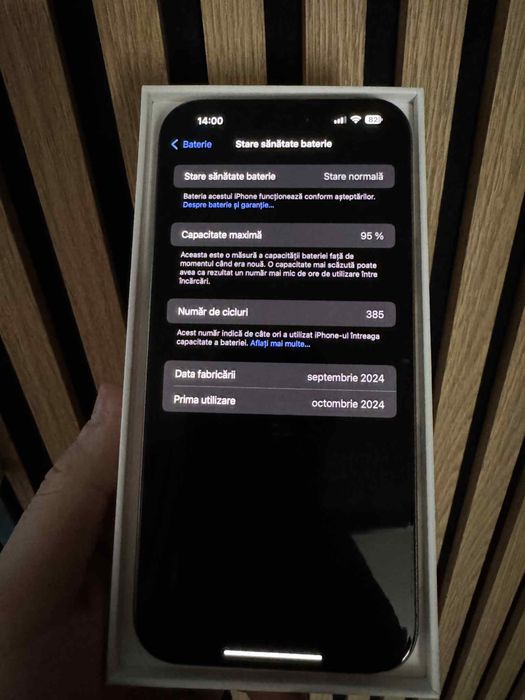 Iphone 16 Pro Max 256GB Liber de retea