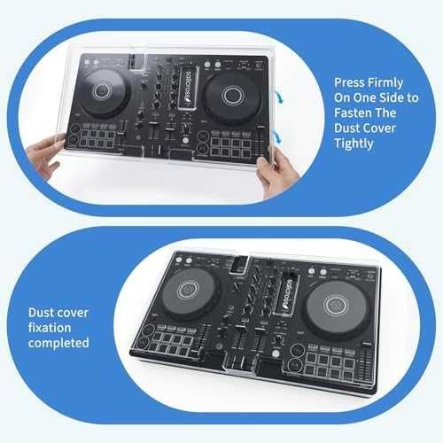 Нов Pioneer DDJ-FLX4 прозрачен защитен капак против прах за DJ контролер