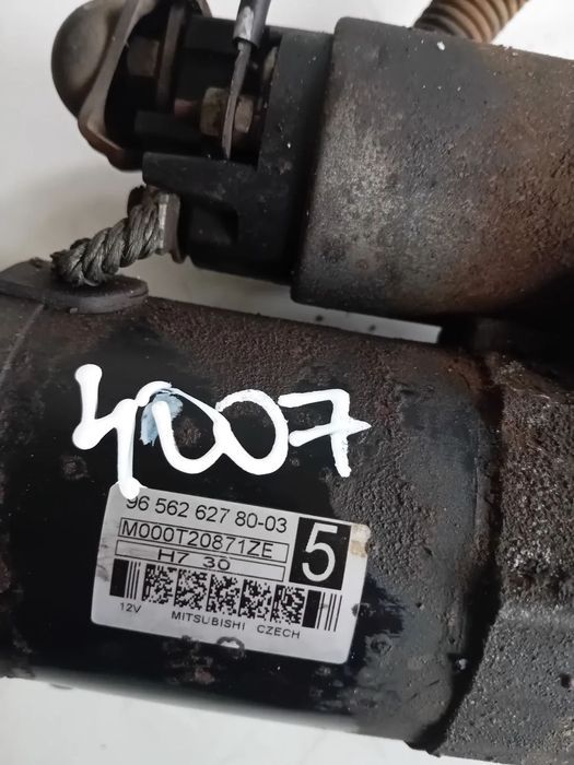 Electromotor Starter 2.2 Diesel Peugeot 4007 C-Crosser Outlander | Cod OEM 9656262780 | Testat Cu Garanție