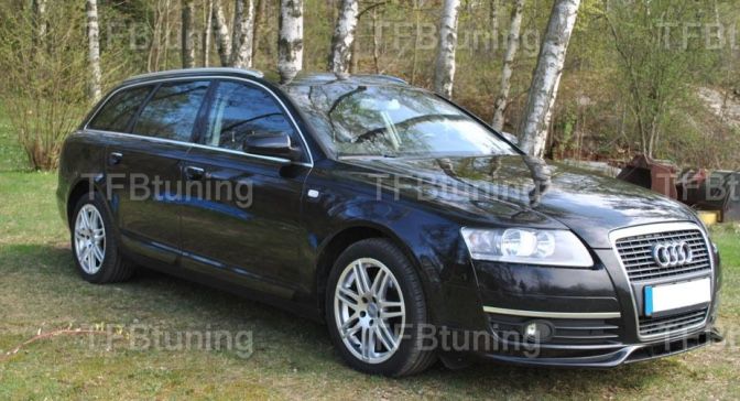 Prelungire bara fata fusta spoiler lip Audi A6 C6 04-08 SLINE S-LINE