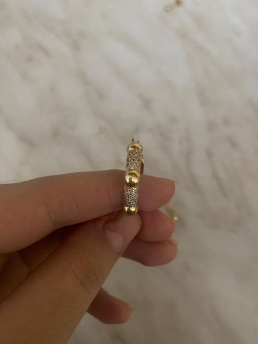 Золото серьги