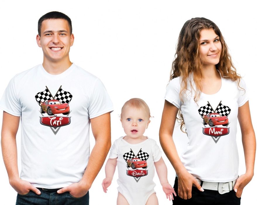3 Tricouri personalizate cuplu tricouri personalizate familie