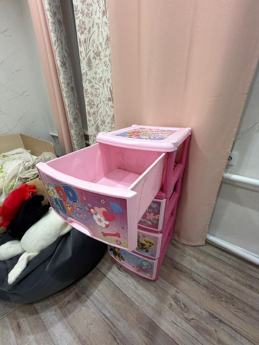 Комод детский пластиковый