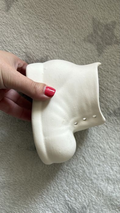 Гипсови камбанки и обувка за декорация нови