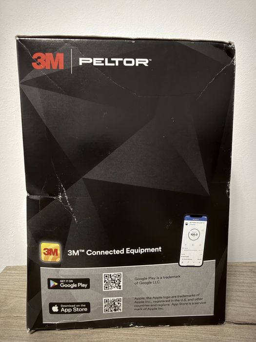 Căști 3M Peltor MRX21A5WS6 WS Alert XP, 30 dB, Bluetooth, aplicație mobilă, bandă de susținere.sigilat