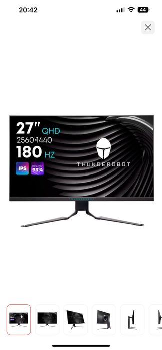 Монитор 27" ThundeRobot LQ27F180L-Q черный