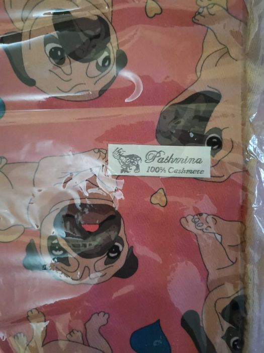Кашмирен шал с котки 100%