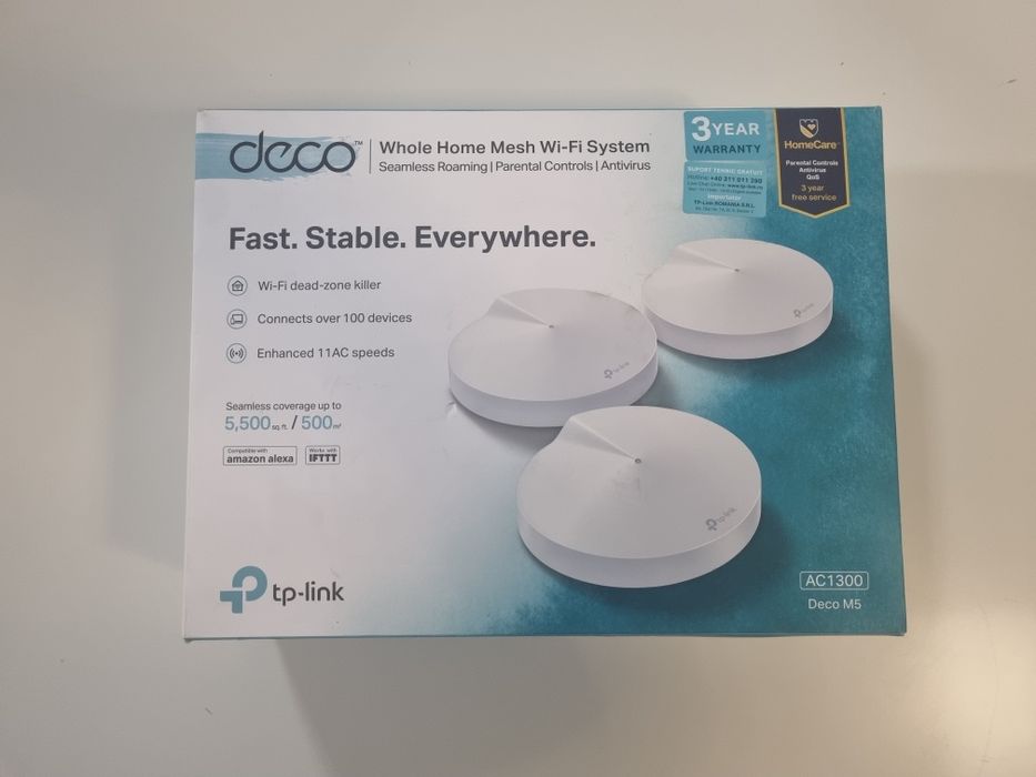 Sistem Wireless Wi-Fi Mesh | TP-Link Deco M5