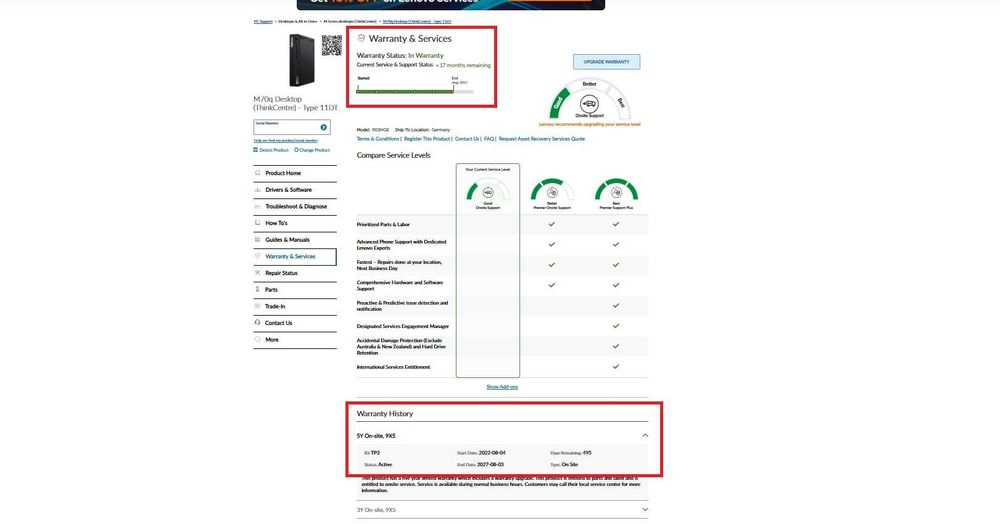 Lenovo ThinkCentre M70q Tiny Desktop i3-10100T/PCIe 256GB/8GB/Гаранция 08.2027